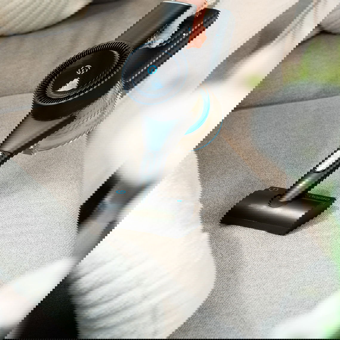 Inklusive motorisierter Polster- und Milbendüse