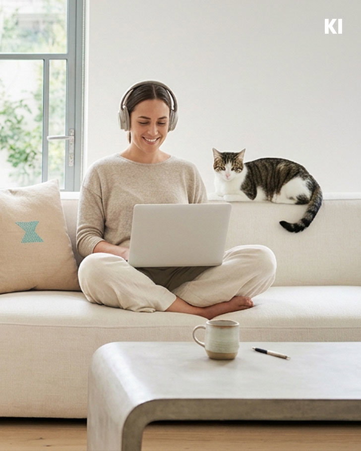 person-mit-laptop-und-katze-auf-sofa